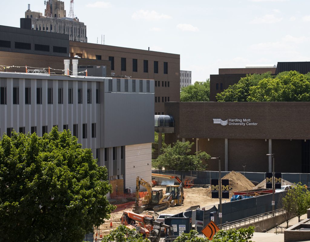 Exterior of MSB contruction