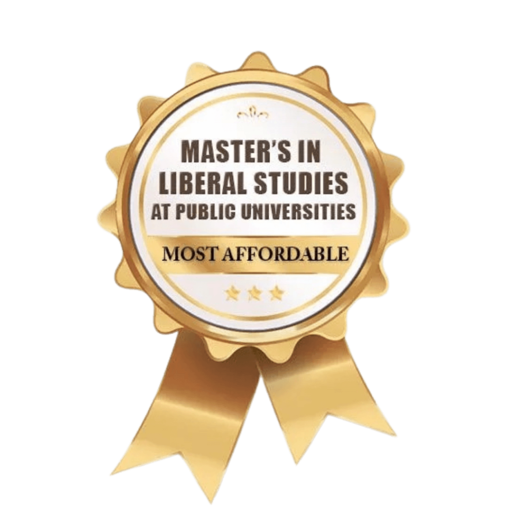 Master's in Liberal Studies at Public Universities Most Affordable badge