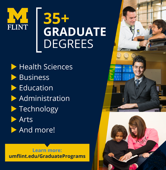 UM-Flint Grad Programs ad