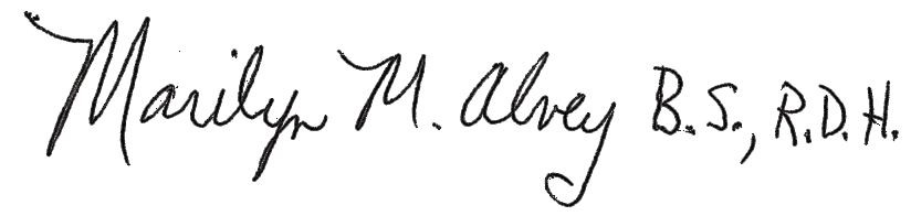 Marilyn M. Alvey B.S., R.D.H.